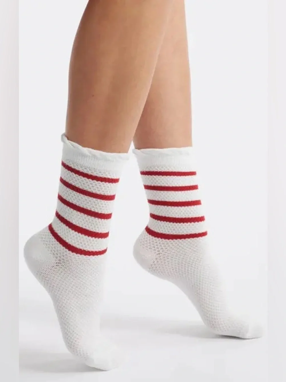 NWT STEM Stripe Crew Socks One Size